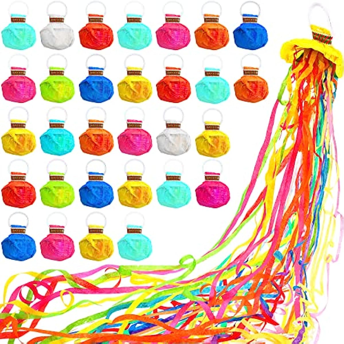 Confetti Cannon Tube - 10 pçs poppers mão jogar streamer