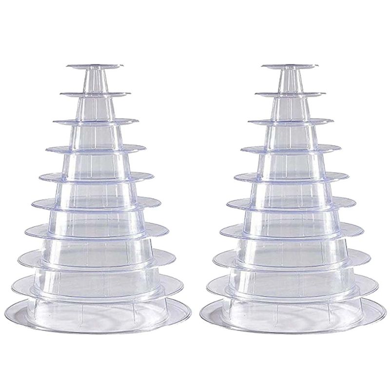Cupcake Stand Tier - A01F-2X Suporte para Cupcakes de 10