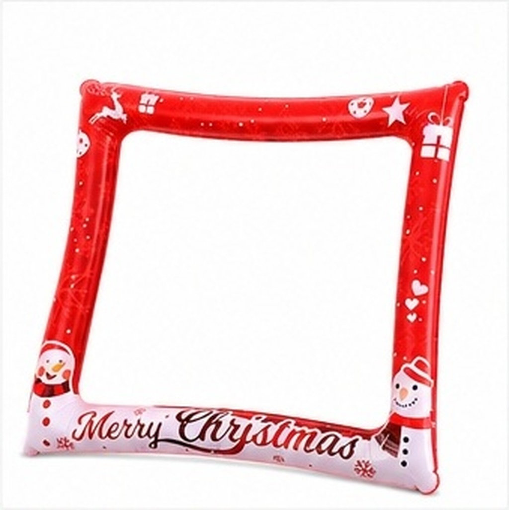 Photo Booth Frame - Moldura de Foto Inflável de Natal,