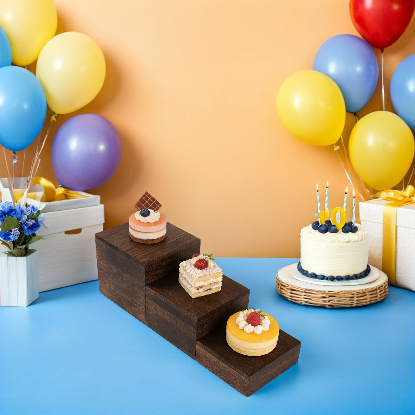 3 Suportes de Exposição de Bol - Cupcake Stand Tier avaliação e preço