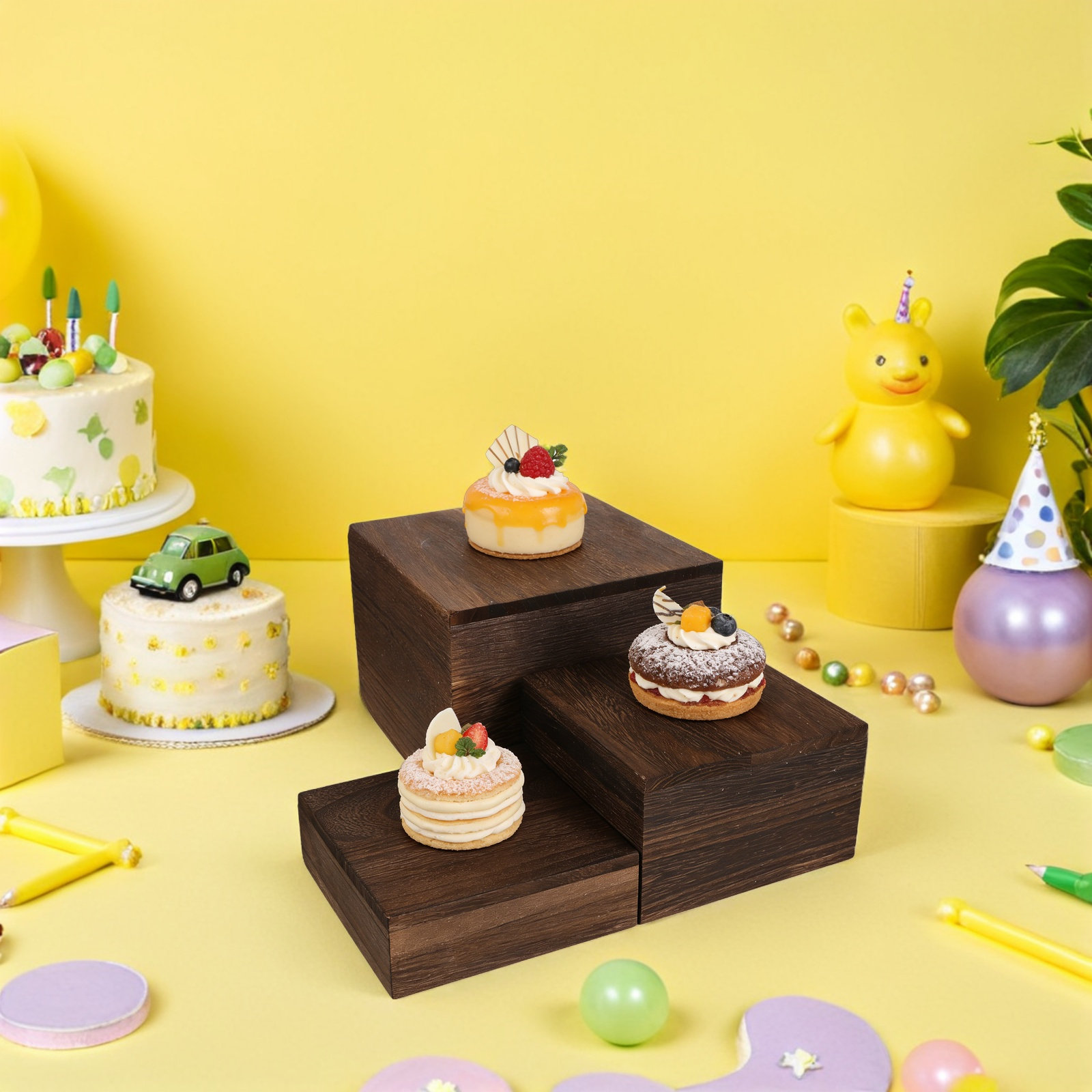 3 Suportes de Exposição de Bol - Cupcake Stand Tier avaliação e preço