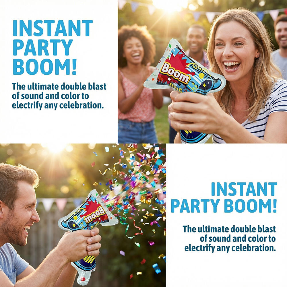 10 Peças de Pistola de Flores  - Confetti Cannon Tube avaliação e preço