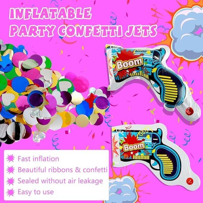 10 Peças Lançadores de Confete - Confetti Cannon Tube avaliação e preço