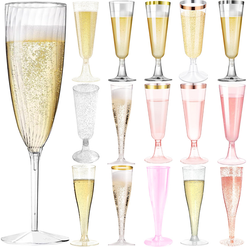 Copos de champanhe de plástico - Plastic Cup 50Pcs avaliação e preço
