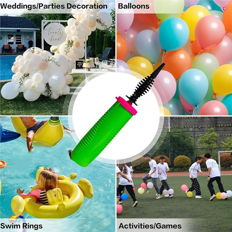 Bomba de Balões Portátil de Aç - Balloon Pump Hand avaliação e preço
