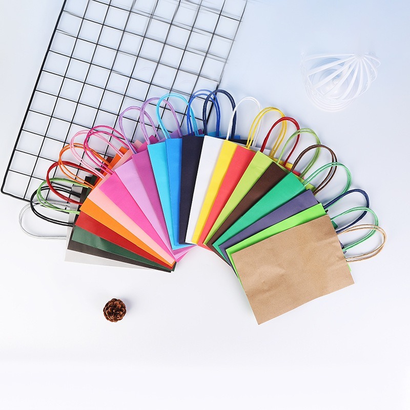 10/20 pçs sacos de papel kraft - Event Party Shop avaliação e preço