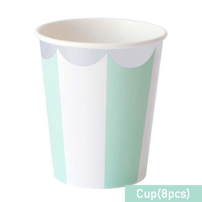 Louça Descartável Listrada, Ro - Paper Straw Color avaliação e preço
