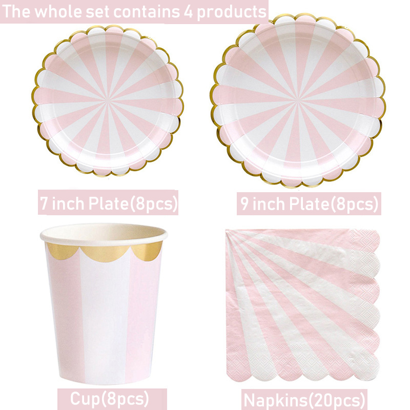Louça Descartável Listrada, Ro - Paper Straw Color avaliação e preço