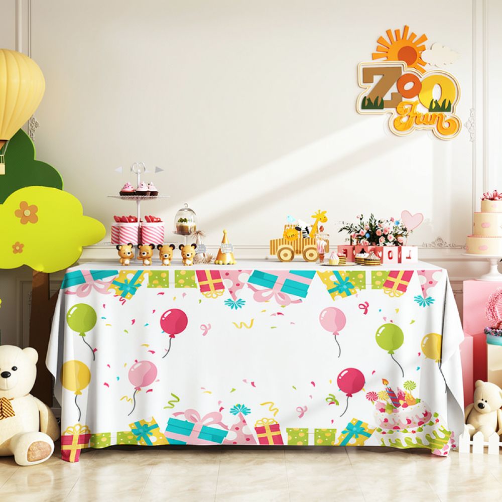 Toalha de mesa festiva, decora - Dessert Table Backdrop avaliação e preço